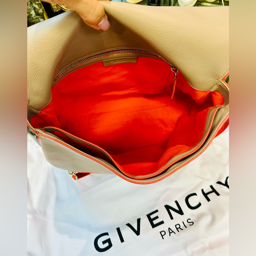 Givenchy Beige and Orange Crossbody Bag - Picture 8 of 8